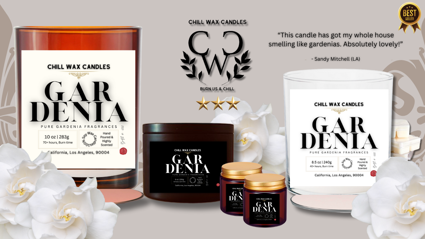 GARDENIA (6 pieces, Wax Melts)