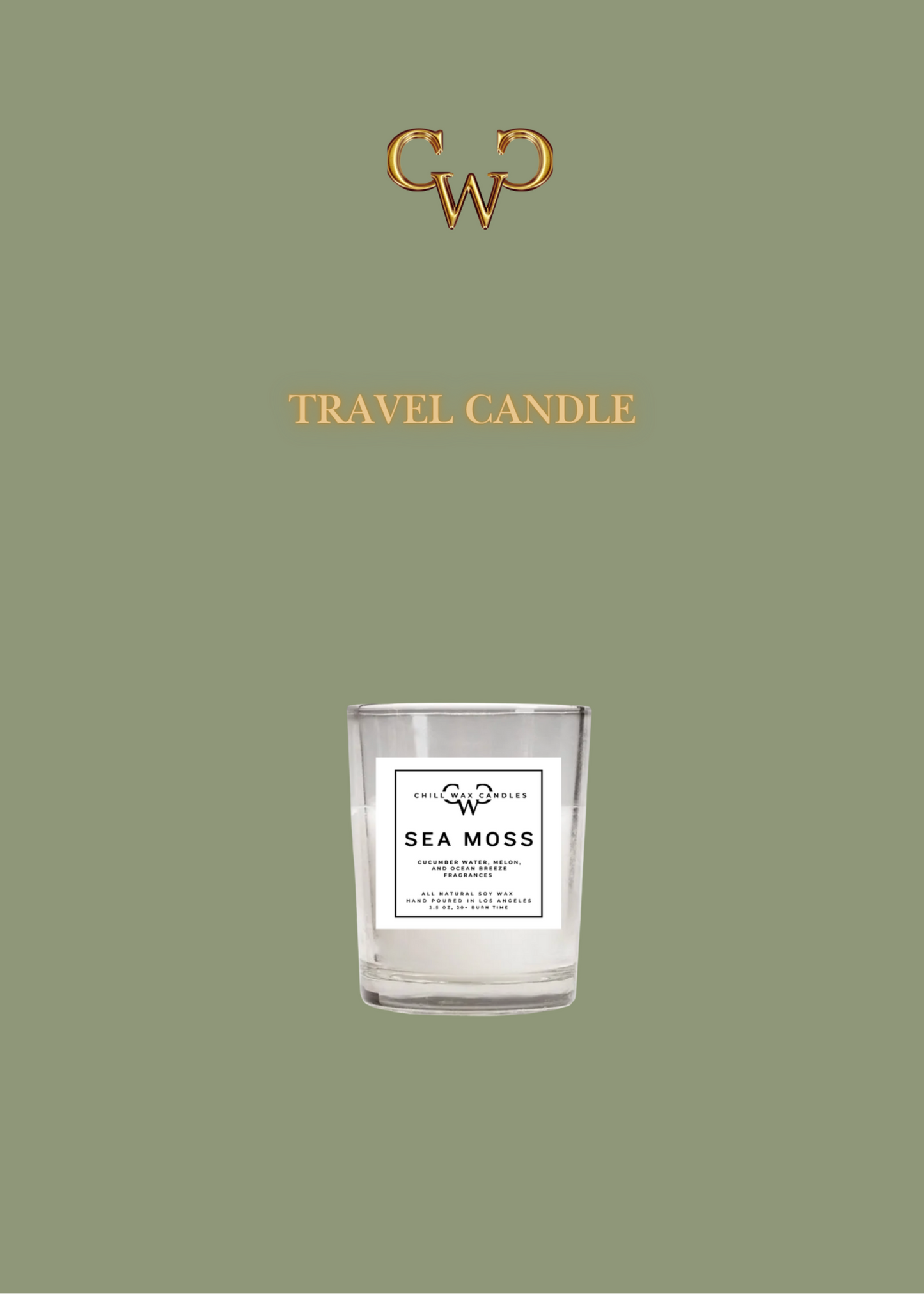 SEA MOSS (Travel Candle)
