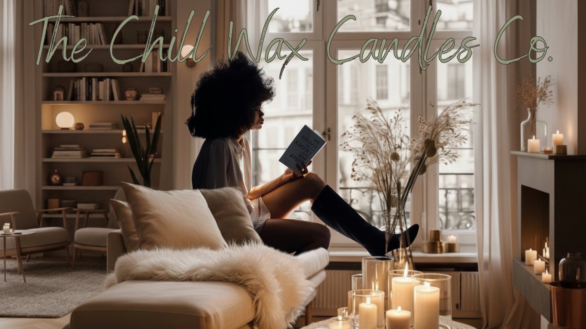 Load video: Chill Wax Candles LLC produces handmade, premium, highly scented soy candles that are phthalate-free and non-toxic. The brand embodies relaxation, self-care, and wellness, aiming to be an ambassador of "chill" for customers seeking stress-free rest and rejuvenation.